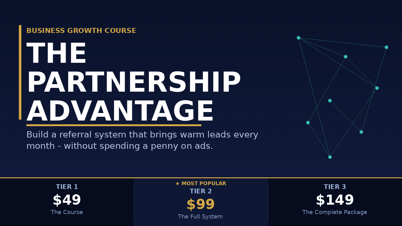 Partnership Lab referral partnership system – 11 PDF modules, templates and outreach scripts